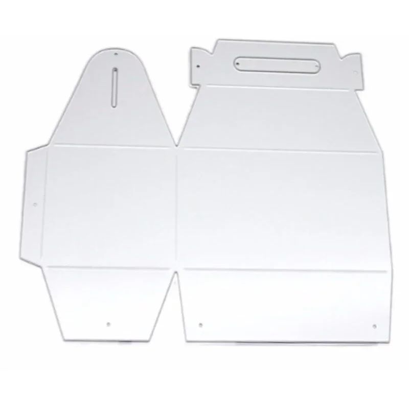 New Folding Box Carbon Steel Cutting Dies Craft Creative Scrapbook Stamps Embossing Paper 15*13cm 1pcs