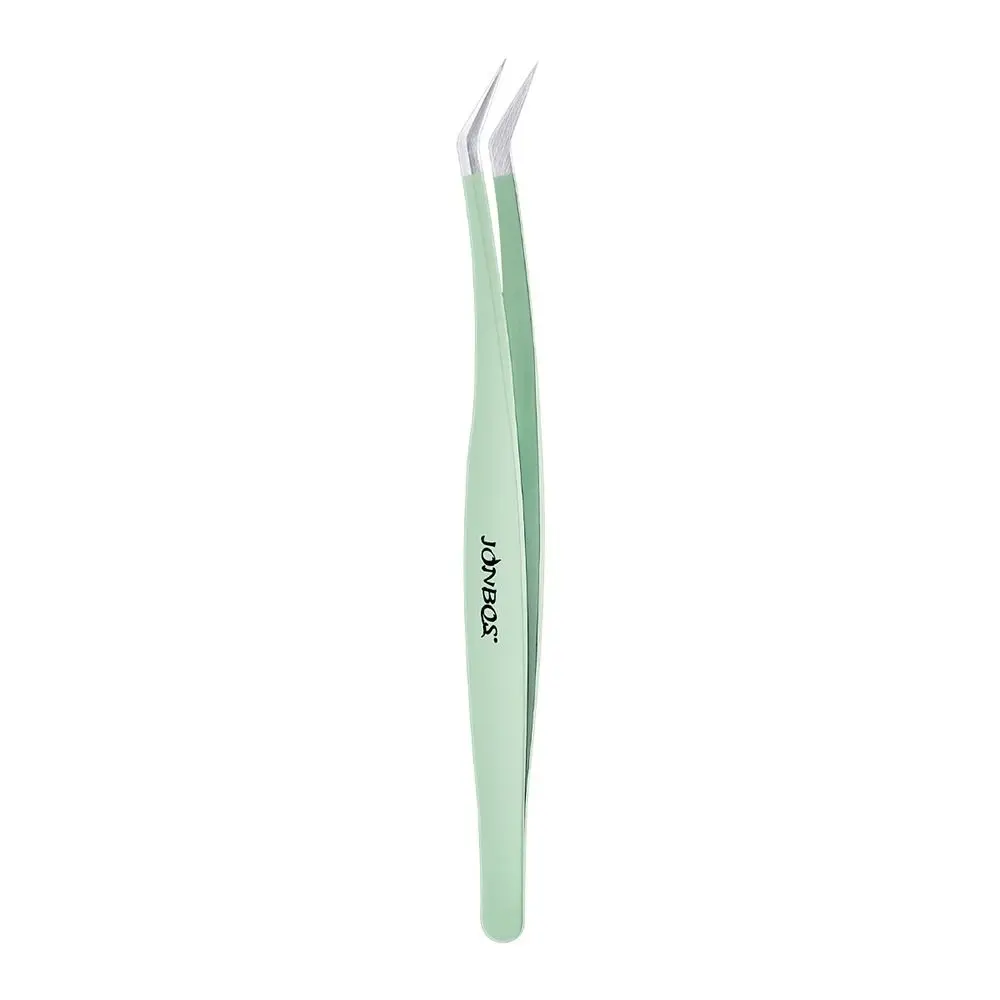 Eyelash Extensions False Eyelash Tweezers Anti-static Non-magnetic Fiber Tip Tweezers 3D Accurate Superhard Auxiliary Clip Clamp