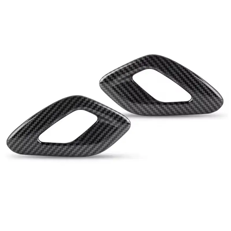 

Classy-Inner Door Trim Cover Handle Grap In Carbon Fiber For Dodge Challenger 2015 2016 2017 2018 2019 2020 2021