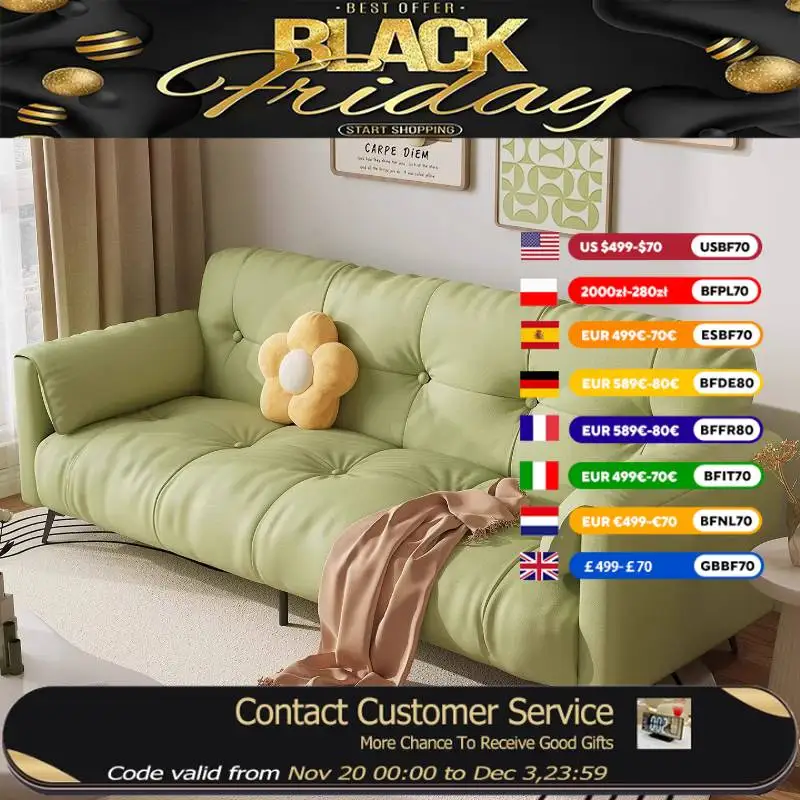 

Luxury 3 Seater Living Room Sofas Designer Italian Modern Floor Lounge Sofa Bed Recliner Arm Divano Letto Matrimoniale Furniture