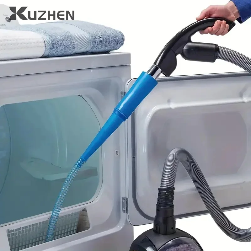 Dryer Vent Cleaner Kit Vacuum Attachment Bendable Dryer Lint Remover Cleaning Hose Household Deep Cleaning