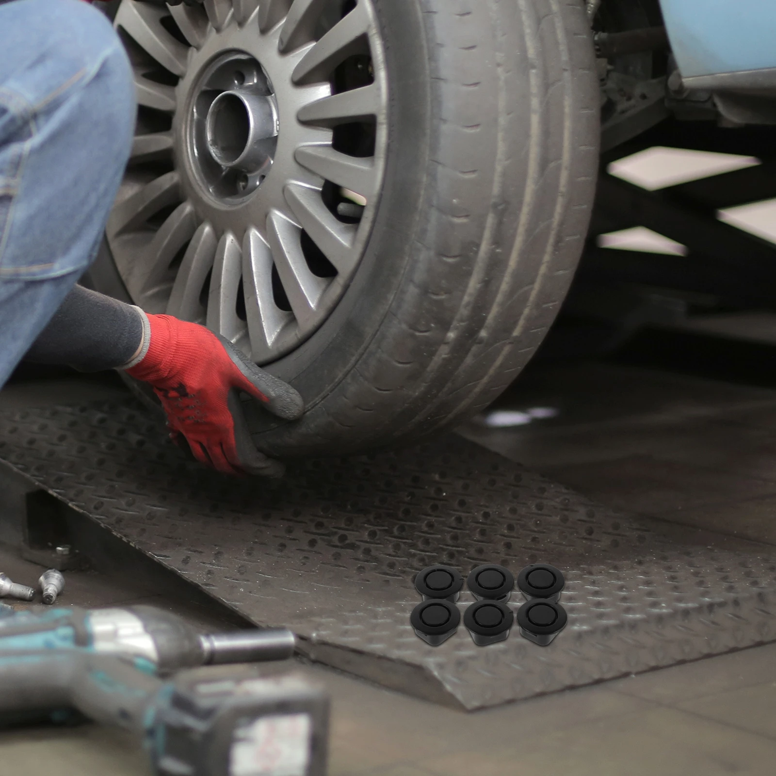 20 قطعة غطاء فتحة المصد سدادة مطاطية التوصيل للسيارة الجبهة الخلفية العالمي اكسسوارات السيارات الحماية الخارجية للمركبة #5