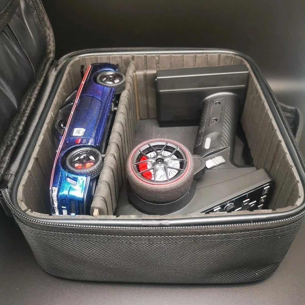 

RC Drift Car Modification Kit 28cm Mini Felt Remote Control Car Storage Box Outdoor Convenient Compact Toy Storage Bag