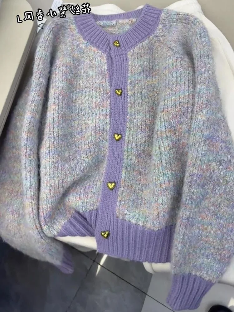 Rétro artistique Floral T pull Cardigan femmes longue Sve décontracté Sle automne hiver nouveauté Ele belle