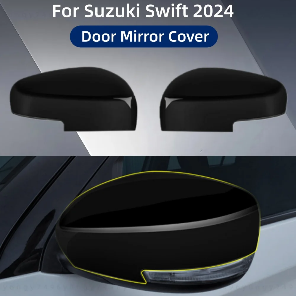 

Carbon Car Rearview Accessories Trim Plated For Suzuki Swift 2024 Door Mirror Cover Trim Paste Style Modification Decoration