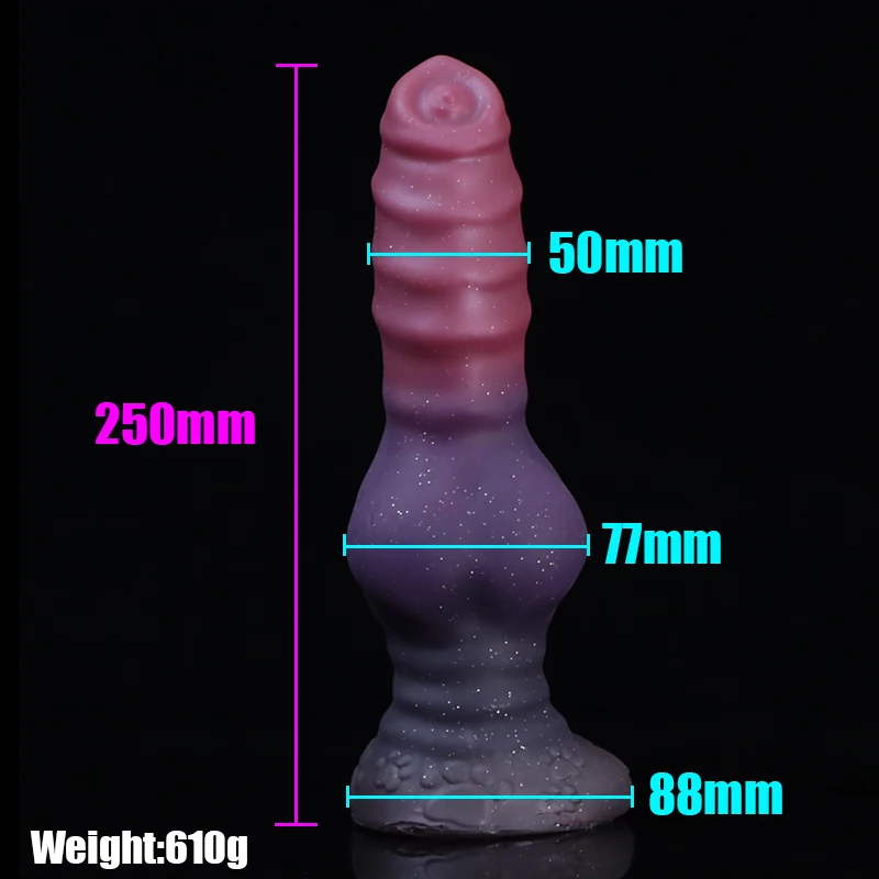 2023 Thick Kont Dog Dildo Soft Silicone Penis Suction Cup Big Sexy Dick Phallus Adult Sex Shop Toy for Women Female Anal Toys 18