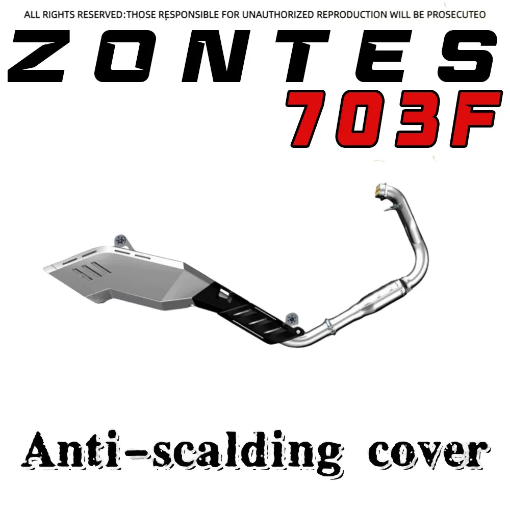 Échappement ZONTES 125 Scrambler Mon expérience réelle avec le kit d’échappement originale pour la 703F