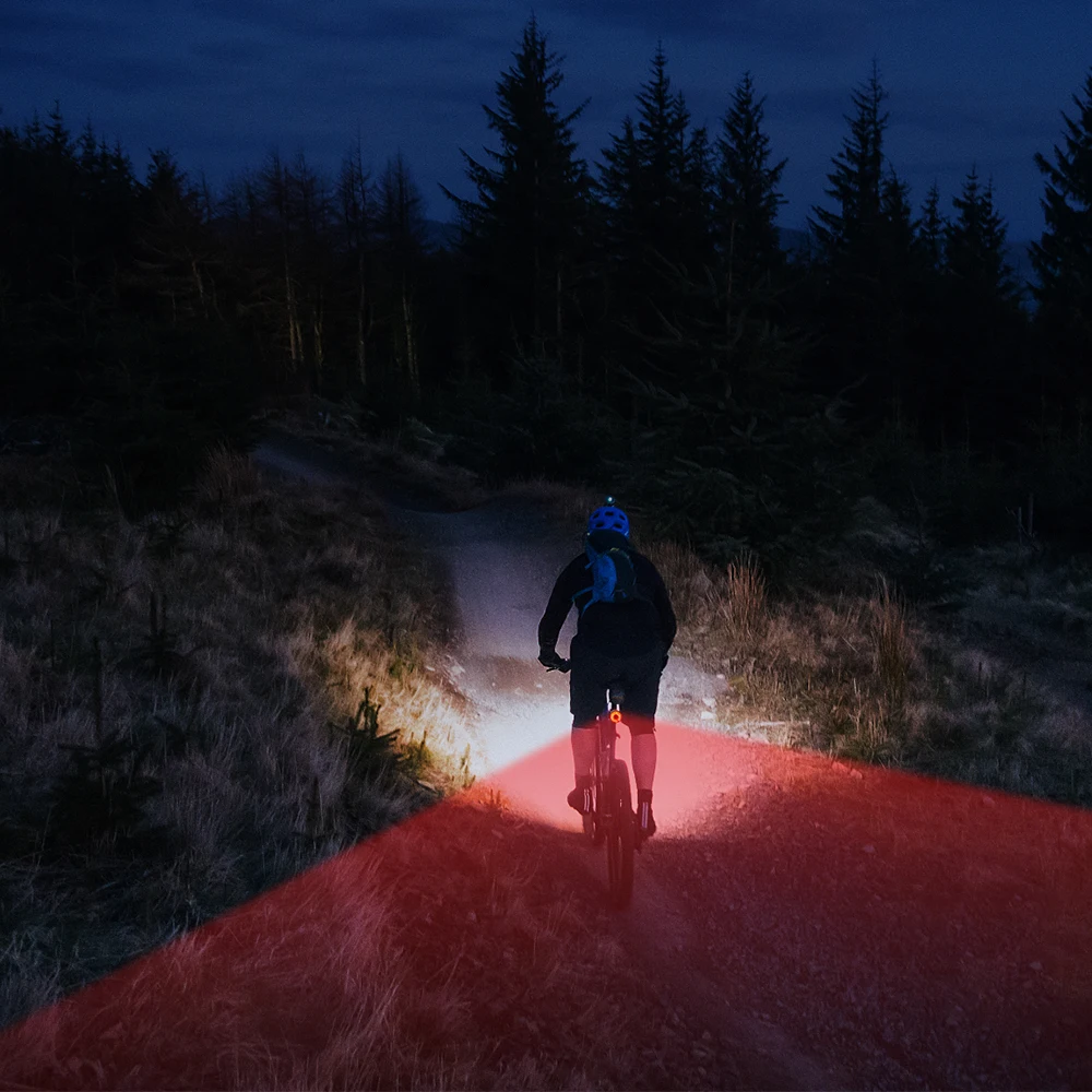 Imagem -05 - Camluxy Luzes de Advertência Traseiras de Bicicleta Ipx65 à Prova Dágua Luz Traseira Usb c Recarga Lâmpadas de Ciclismo Modos de Luz