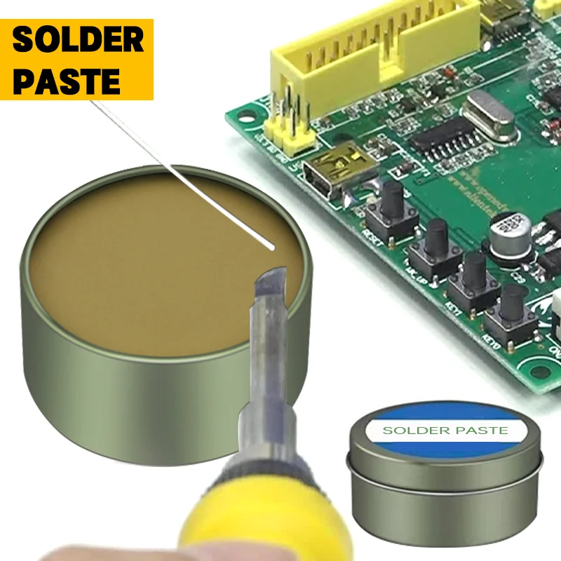 Soldering Paste Rosin Flux Lead-free Soldering Paste Professional Solder Paste Flux Soldering Flux For Printed Circuit Boards