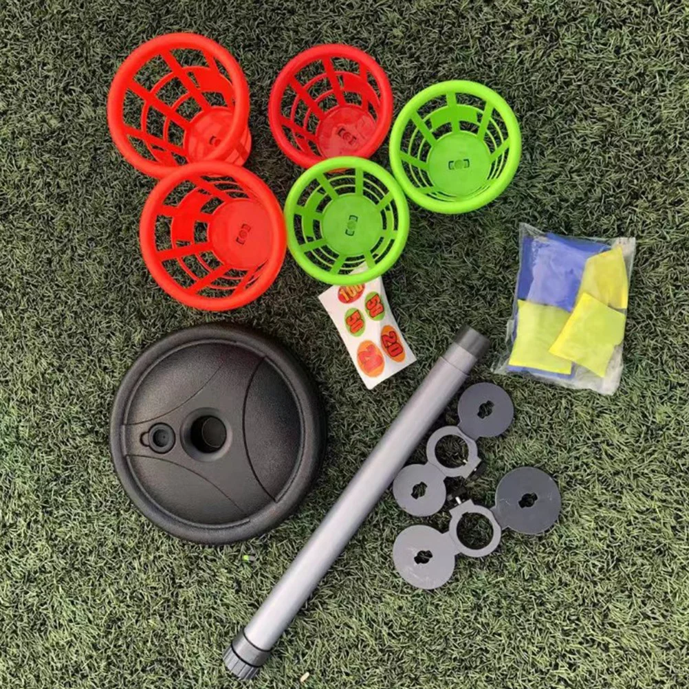 لعبة رمي الرمل للأطفال والكبار في الأماكن المغلقة والخارجية، مجموعة رمي البرج التعليمية والرمي والنشاط الممتع #4