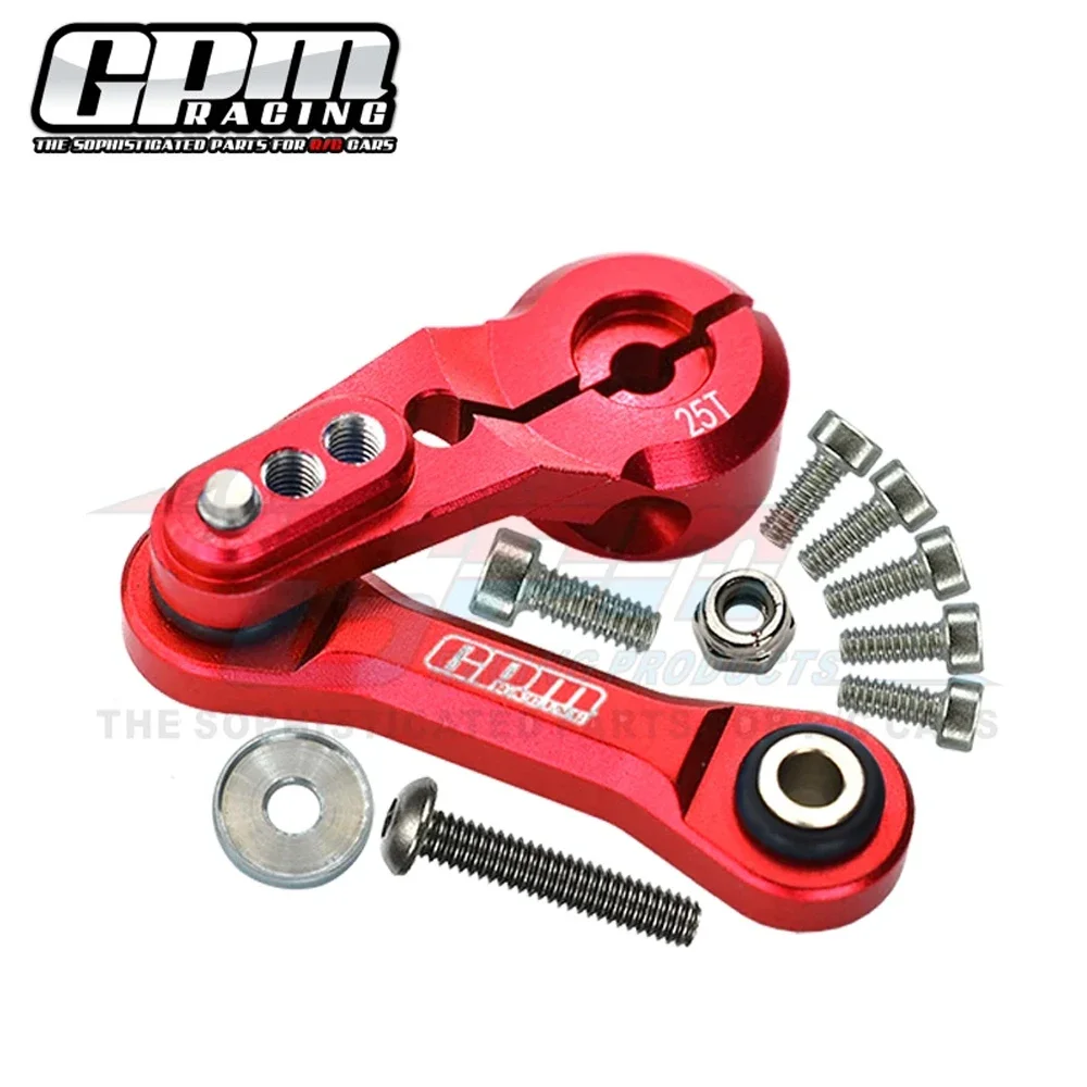 GPM Metal 25T ذراع مؤازر AR 330230   + ARA 340180   AR 340061   لـ ARRMA 1/7 FIRETEAM MOJAVE INFRACTION BIG ROCK 1/8 Kraton Outcast 6S