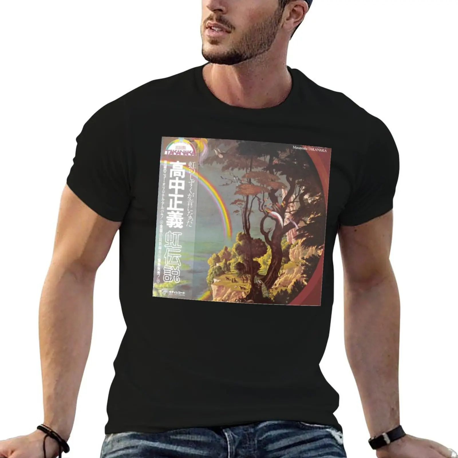 

t t GOBLINS THE MASAYOSHI Shirt brand Classic TAKANAKA for cotton 100% RAINBOW luxury shirt man T shirt T-Shirt men