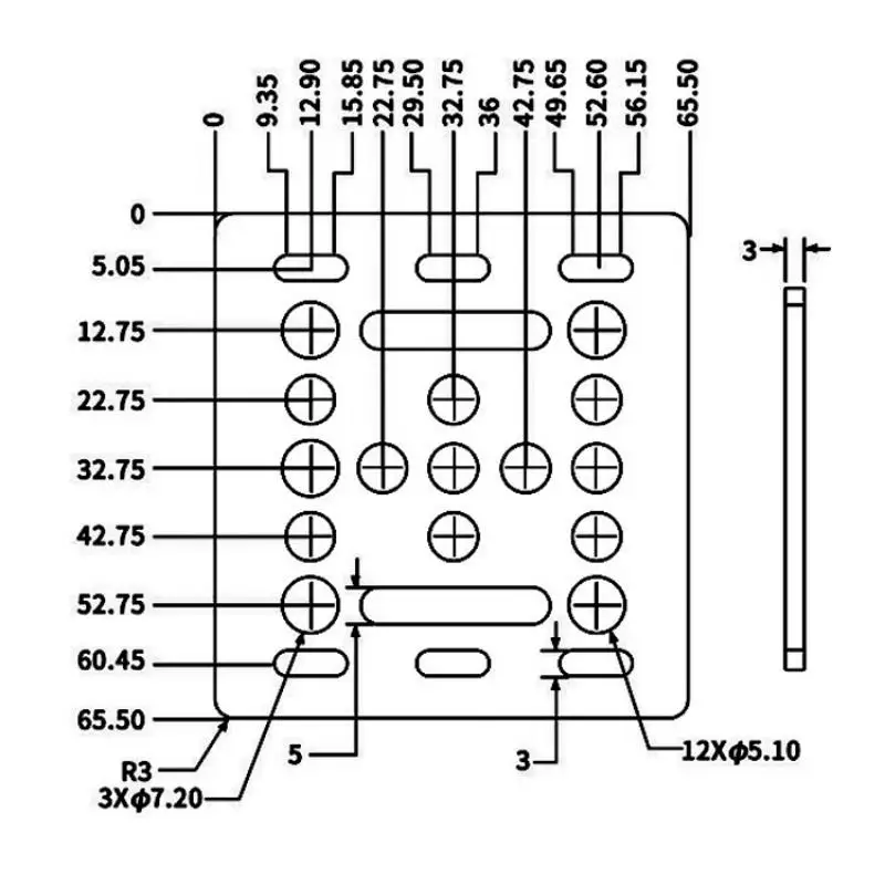 Openbuild V Gantry Plat Set Puleggia speciale per piastra scorrevole per profili in alluminio con scanalatura a V 2020 a quattro ruote per parti della stampante 3D