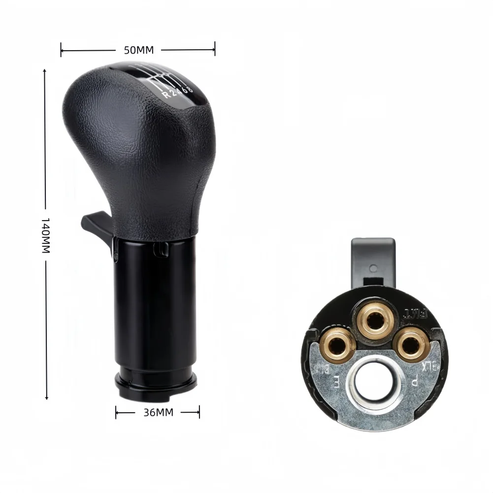 

Truck Gear Shift Lever Featuring Split Double Section Design Short Ball Head and Plastic Imitation Glass Material