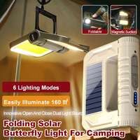 New Camping Outdoor Emergency Light Household Power Outage Lighting Folding Lamp Stall Camping Lamp Super Bright Camping Lamp