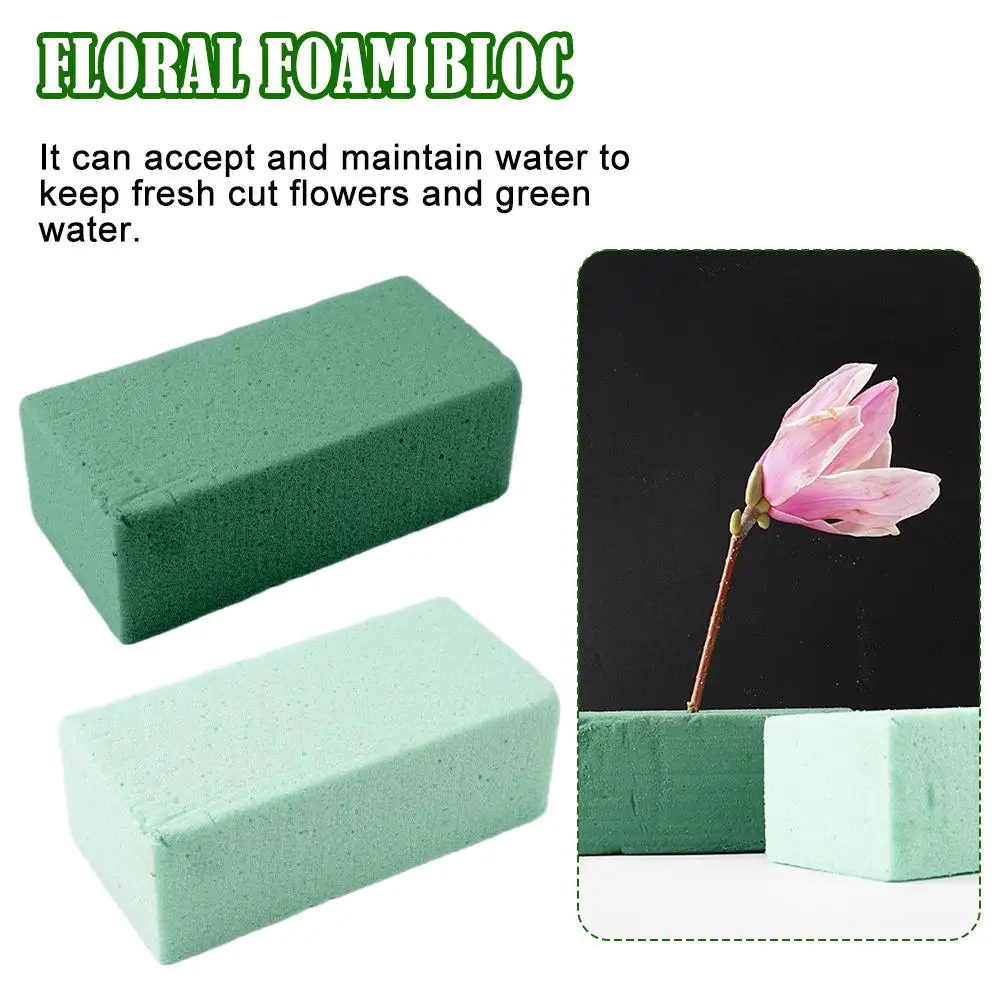 Flower Mud Brick Board Arrangement Props Flower Mud Flower Mud Nutritious Bloc Board Foam Compressed Floral Soil Dried Foam W6M6