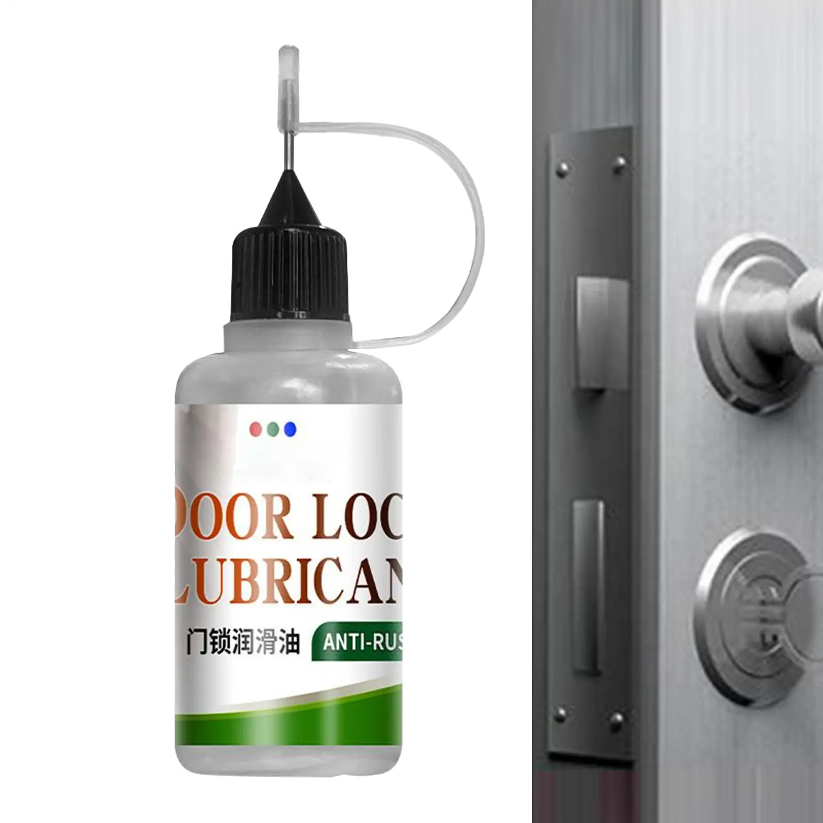 Door Hinge Lubricant 30ml Silent Rust-Resistant Lubricating Oil For Squeaky Fix Long-Lasting On Locks Sliding Tracks Metal Parts