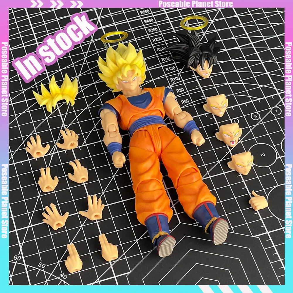 

Фигурка Demoniacal Fit Son Goku Dragon Ball Super Saiyan Son Goku, аниме-фигурки, боевая модель навсегда, коллекционная подарочная игрушка