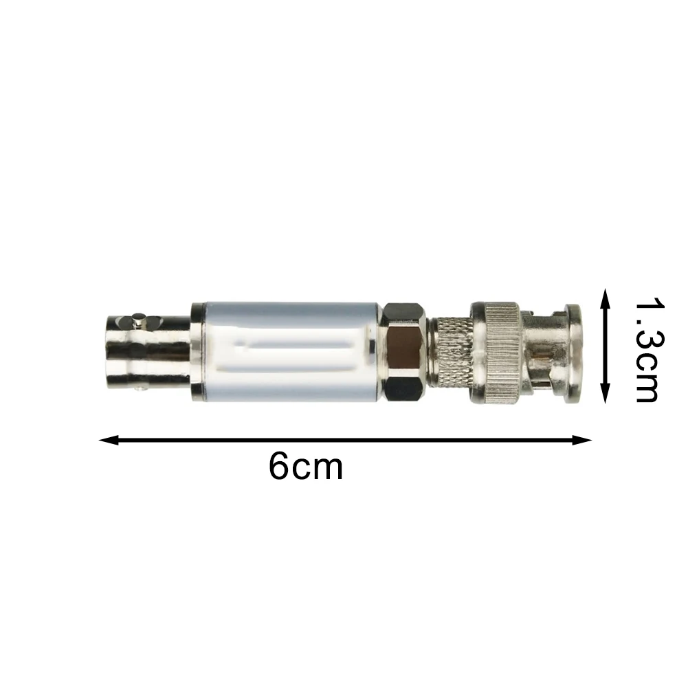 BNC أنثى إلى ذكر موصل 50 600ohm محول مقاومة لأجهزة الراديو مقاومة درجات الحرارة العالية حتى 105 درجة