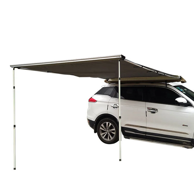 Truck car retractable outdoor camping camp mobile side awning shade proof tent shelter cover for suv 2022