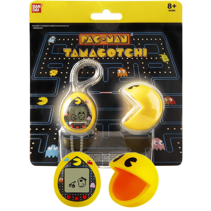 Bandai Genuine Tamagotchi  Pac Man Tamagotchi Electronic Pet Machin Electronic Game Machine Collection Class Electronic Pets