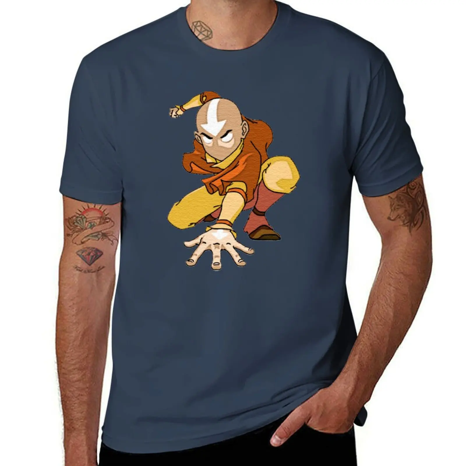 

Avatar The Last Airbender - Aang T-Shirt t shirts for man slim fit t shirts for man cotton funny T-Shirt
