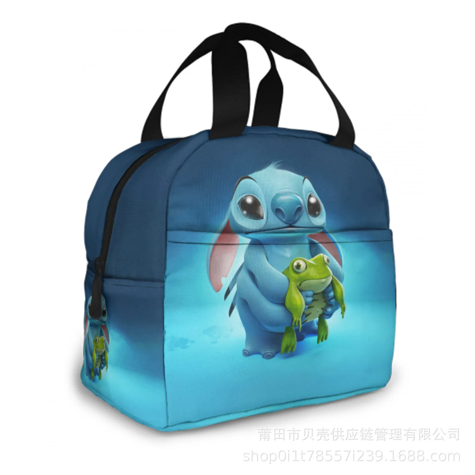 Disney cartoon Stitch  insulation bag cute lunch box bag handbag Outdoor ice tote bag