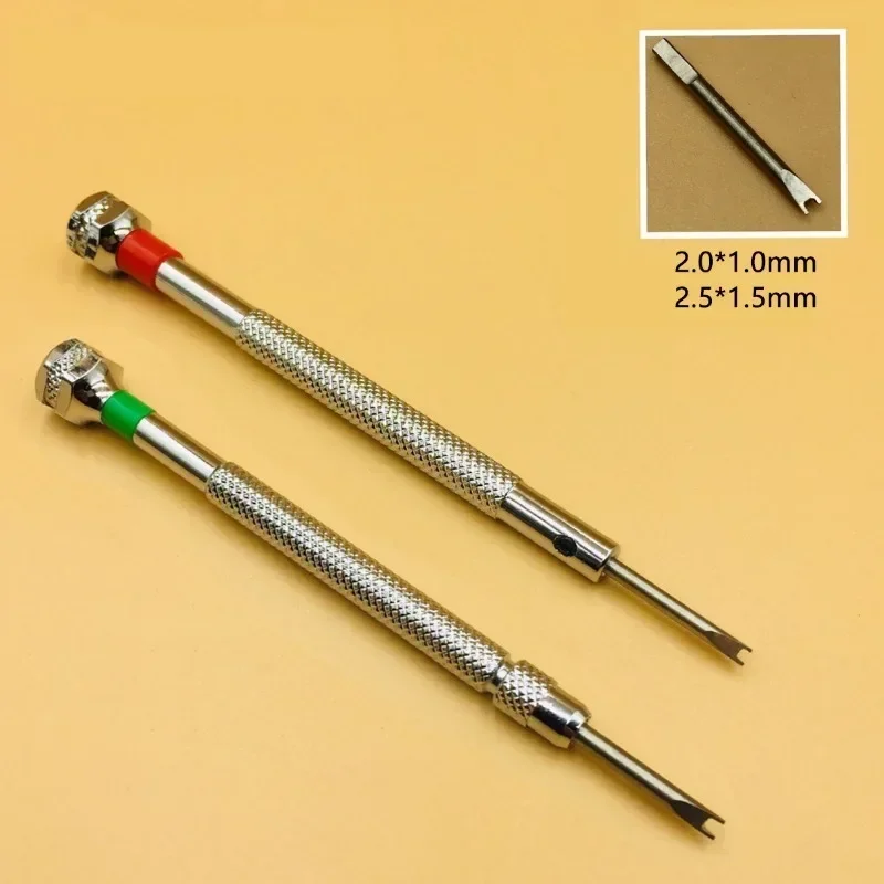 

2.0/2.5mmStainless Steel H Screwdriver Hblt U-Shaped Screwdrivers High Quality Repairing Watch Band Screw Driver NH35 NH36 NH34