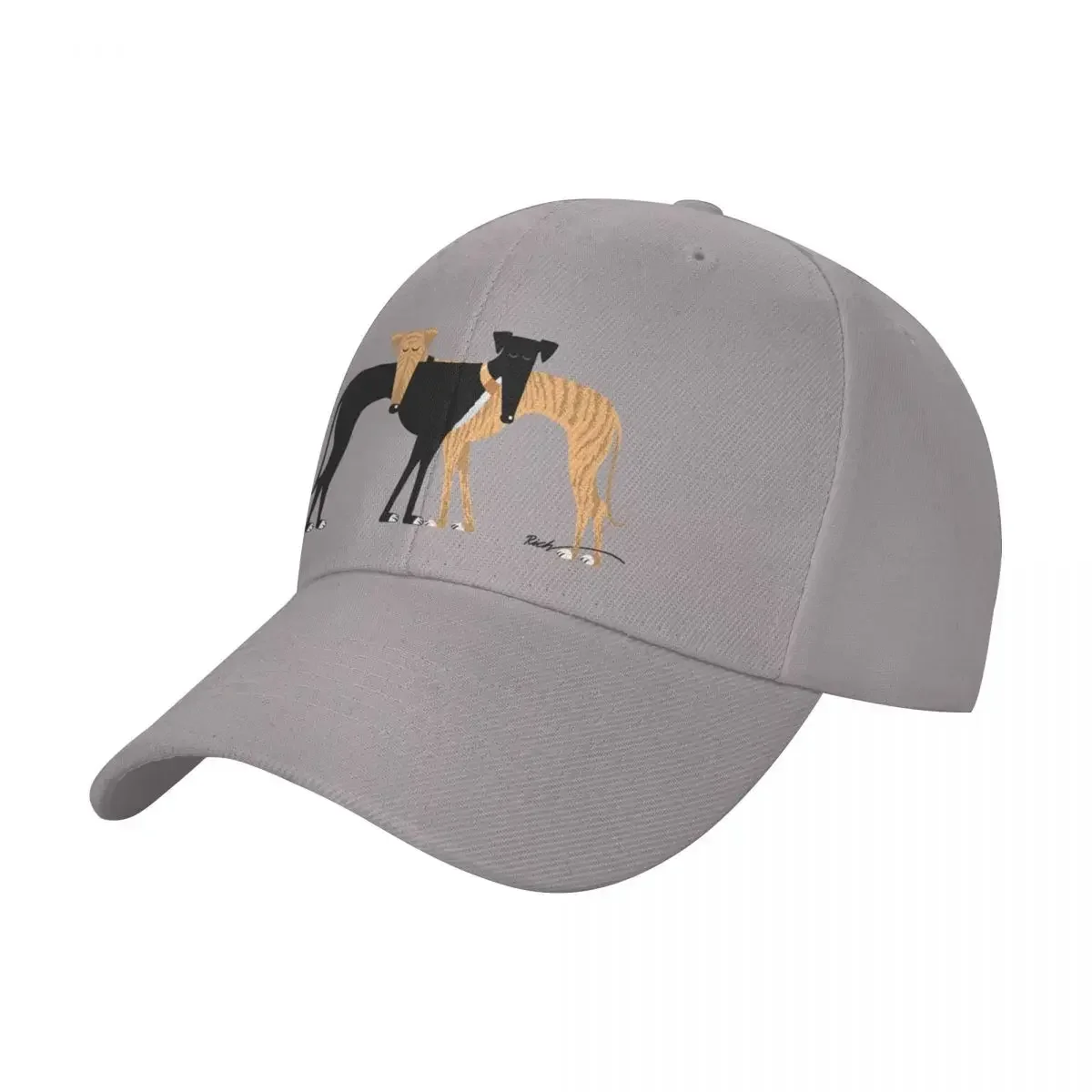 Head Rest Brindle Hound: Cap baseball cap baseball caps gentleman hat hats baseball cap woman Men's