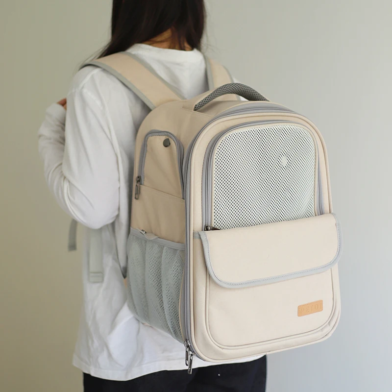 

Дышащая портативная сумка для собак Beli Большая сумка для домашних животных Capaci, двойная ручная сумка для путешествий на открытом воздухе, сумка для переноски домашних животных