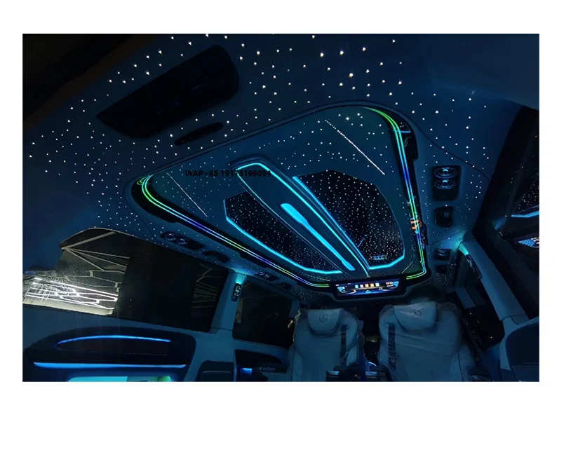 New Sprinter VIP Luxury Car Interior Upgrade Starry Sky Top Interior Accessories LED Dome Light Atmosphere Light Vito