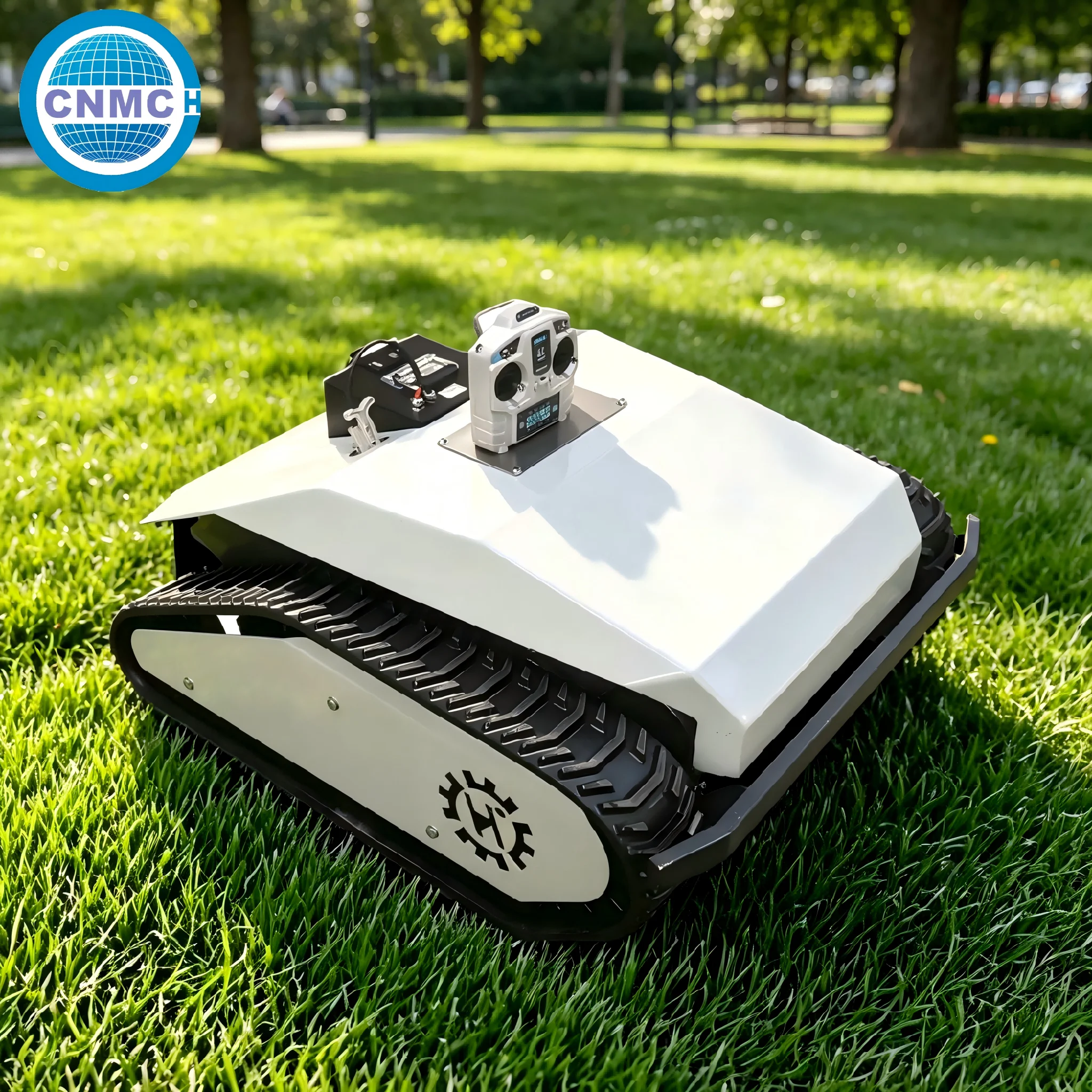 

CNMC All-terrain Robotic Lawn Mower Easy to Operate High-quality Lawn Mowers Robot Lawnmower Grass Mowing Robot CE Certified