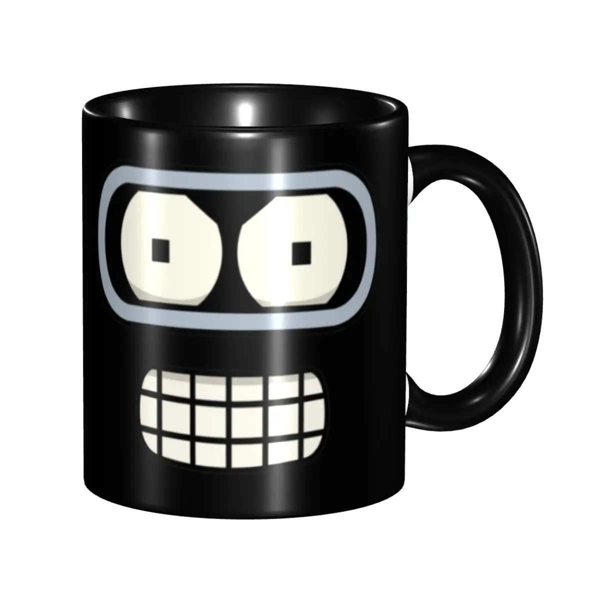 2025 Bender Face Merch Mug Fun Futuramas Tea Cup