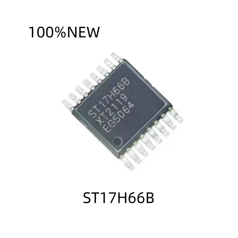 (10 Pieces) 100% New St17H66B Tssop-16 Low-Power Bluetooth Ble Replaces Cc2541 N51822 Microcontroller