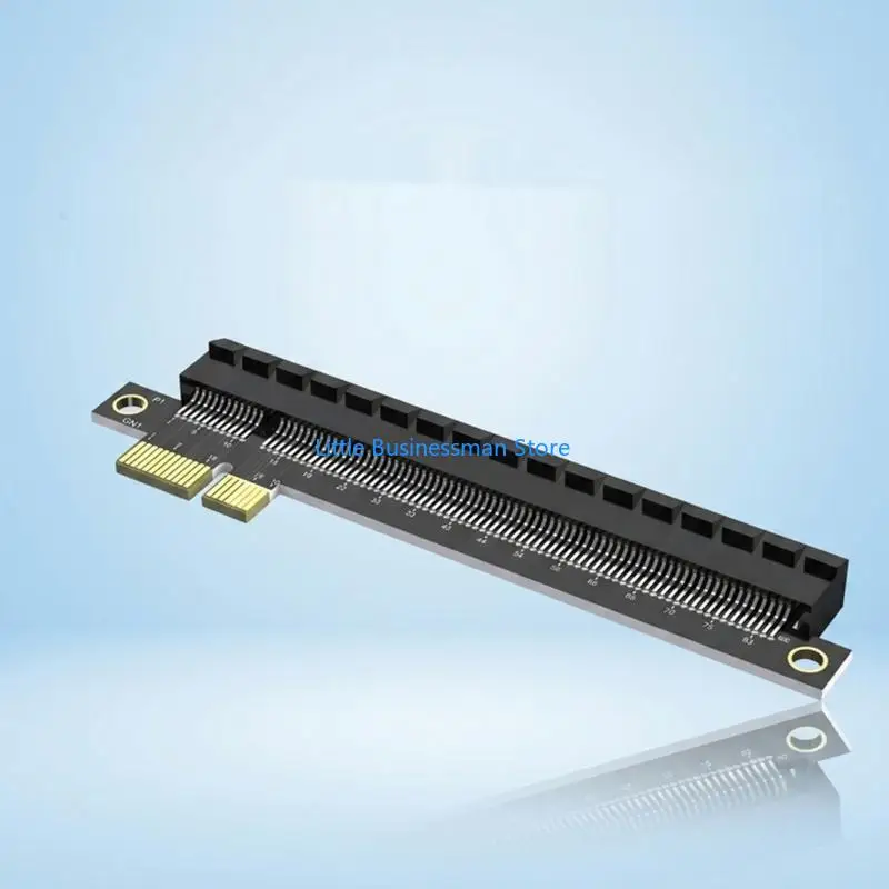 Goldkontakt-PCIe-X1-zu-X16-Steckplatz-Adapterkarte für interne PC-Kartenverwendung M76A – Detail 5