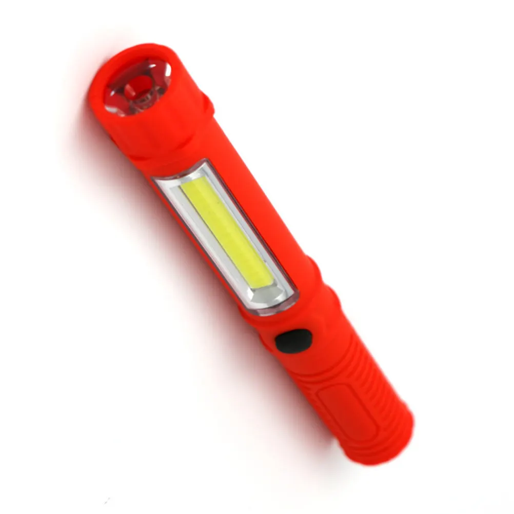 

Cob LED Mini Pen Repair Light Compact Bright Clip Magnetic Base Far Near Beam Torch Multifunction Work Light for Electronics