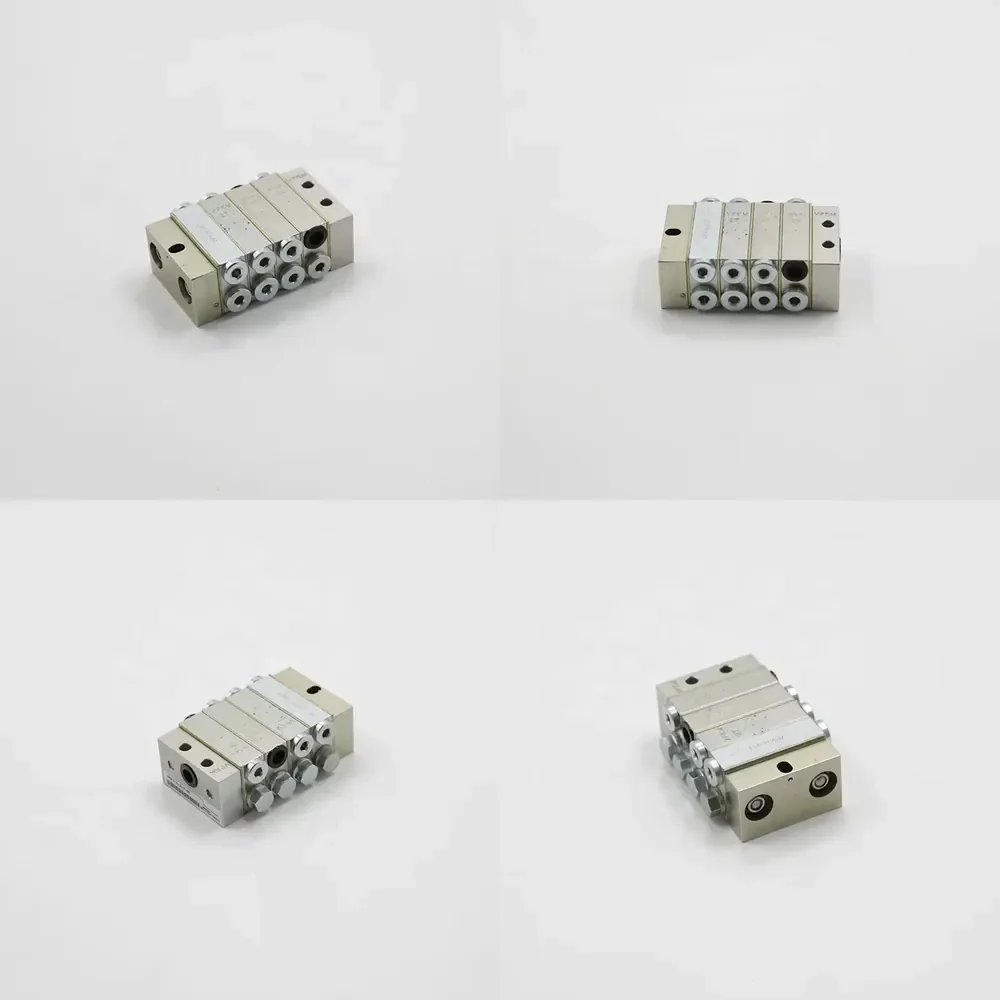 LINCOLN VOGEL SKF Automatic Volumetric Lathe Oil Fitting Grease Dispenser Progressive Sectional Feeder