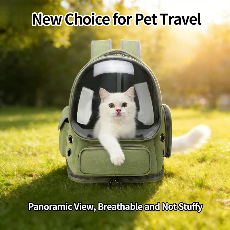 

Новый рюкзак-переноска для животных в виде космической капсулы, портативный рюкзак для путешествий с кошками и собаками