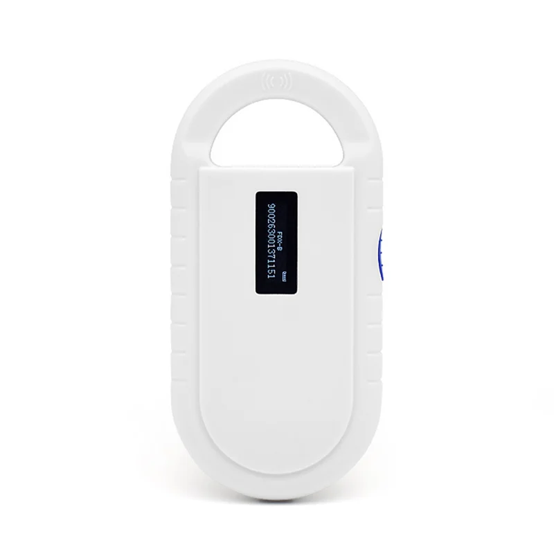 【ADD TO CART 】Pet ID Reader Chip Transponder Animal For Animal Pet Scanner OLED Display USB RFID Handheld Microchip Scanner For