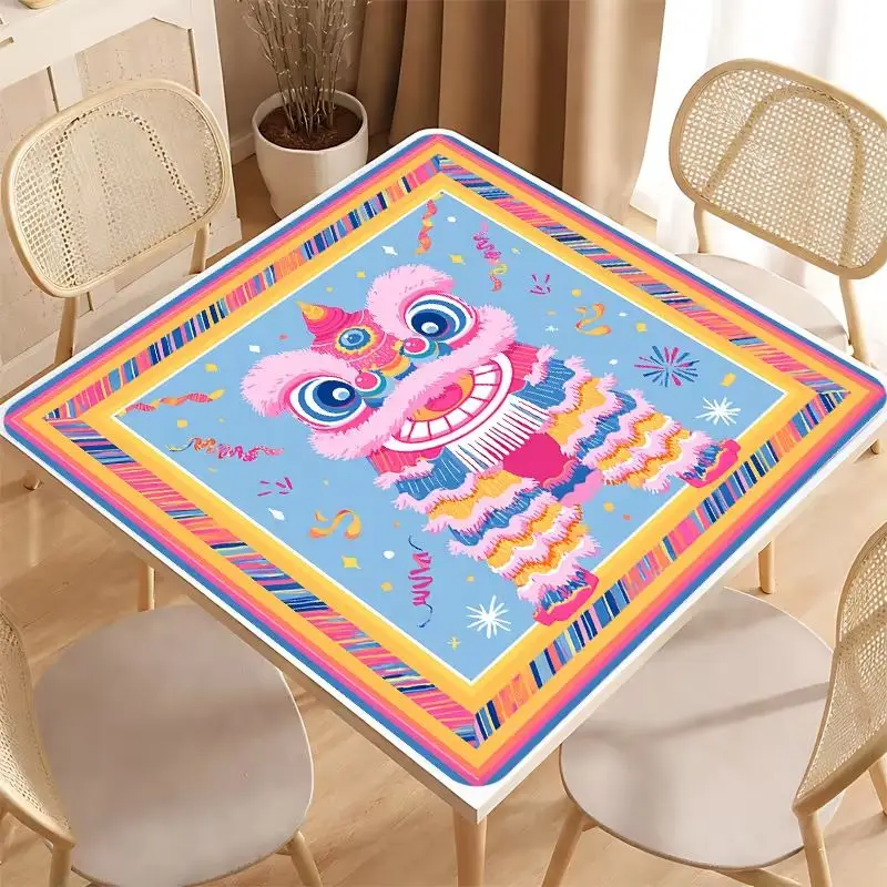 tapete-de-mahjong-de-veludo-cristal-vikama-com-estampa-de-danca-do-leao-chines-antiderrapante-macio-dobravel-para-mahjong-americano-poker-domino-e-decoracao-de-casa