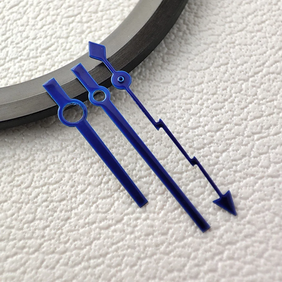 화이트 블루 스틸 블루 라이트닝 세컨드 계량기 핸즈 A143, NH34, NH35, NH36, NH38, NH70 무브먼트용, NH35, 시계 액세서리