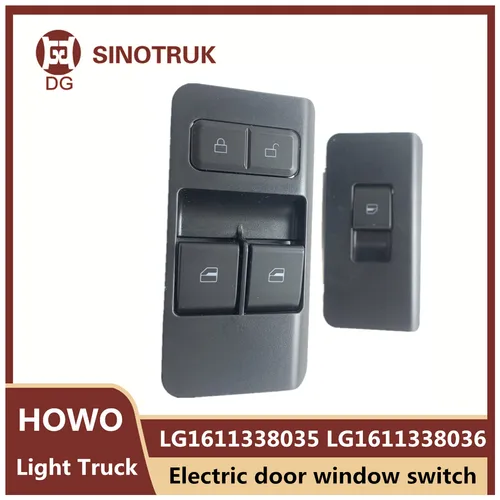 Interruptor eléctrico de puerta y ventana para camión Sinotruk Howo, elevador de vidrio, ligero, Homan, LG1611338035, 8036