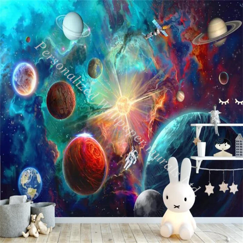 

Fantasy Universe Starry Sky Planet 3d Mural Wallpaper for Living Room Children's Bedroom Sofa Backdrop Home Decor Wall Paper