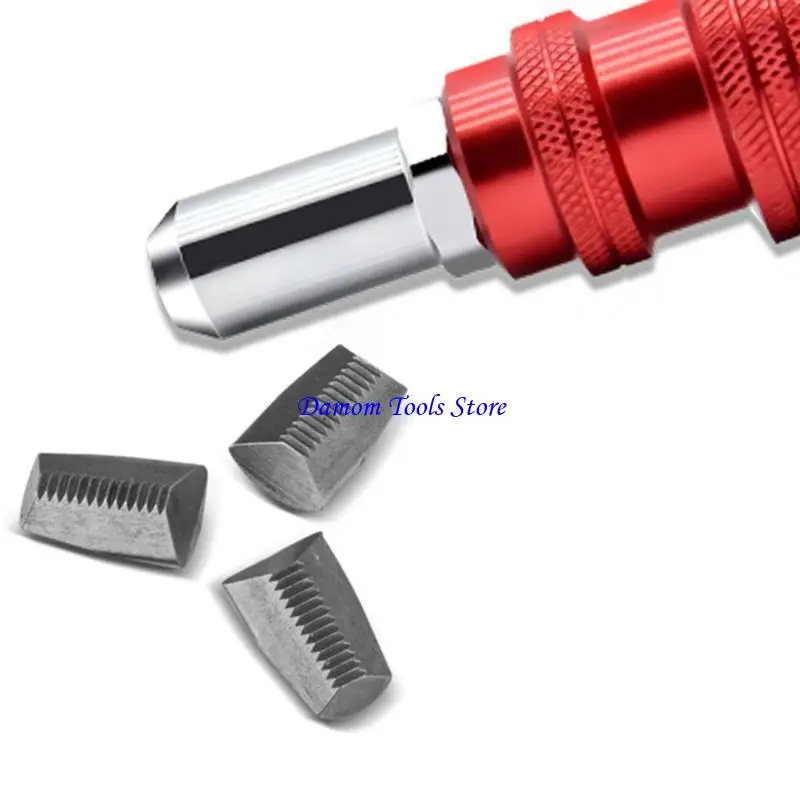 57BE Professional Professional Prow Puns Adapter Adapter Adapter Adapter Tool Tool Tool Tool Tool For Rivets مع مقبض قابل