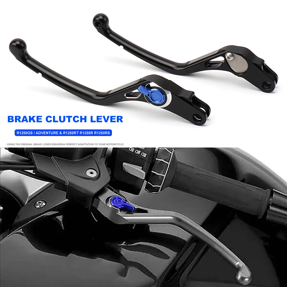 

Motorcycle Accessories Brake Clutch Levers R1250R R1250RS 2018- 2021 2022 For BMW R 1250 GS ADVENTURE ADV R1250RT 2018 2019 2020