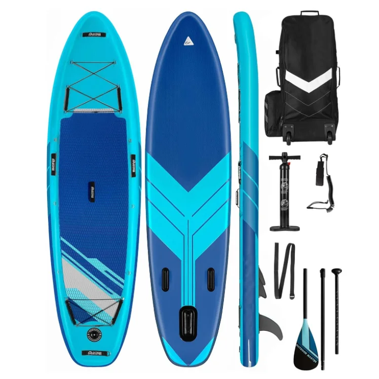 Foldable Surfboard Seaside Beach Water-skiing Surfboard Paddle Board for Outdoor Water Sports