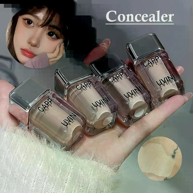カプビニ ブライトホワイト リキッドコンシーラー オイルコントロール フルカバー 毛穴 くま ファンデーションクリーム フェイシャルメイクアップ コスメ