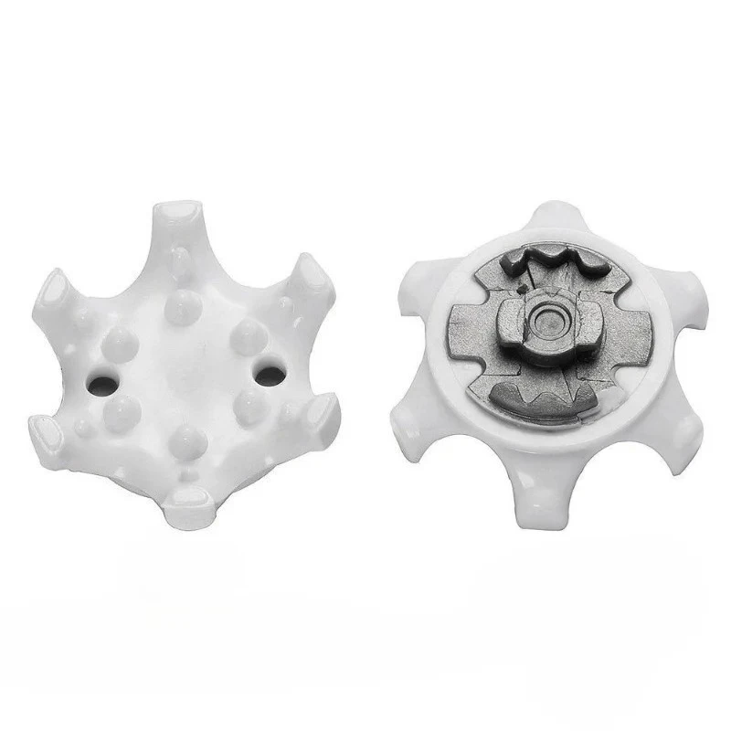 Golf Spikes Fast Twist Shoe Spikes Replacement Set Golf Training Aids Ultra Thin Cleats Pins White Golf Supplie