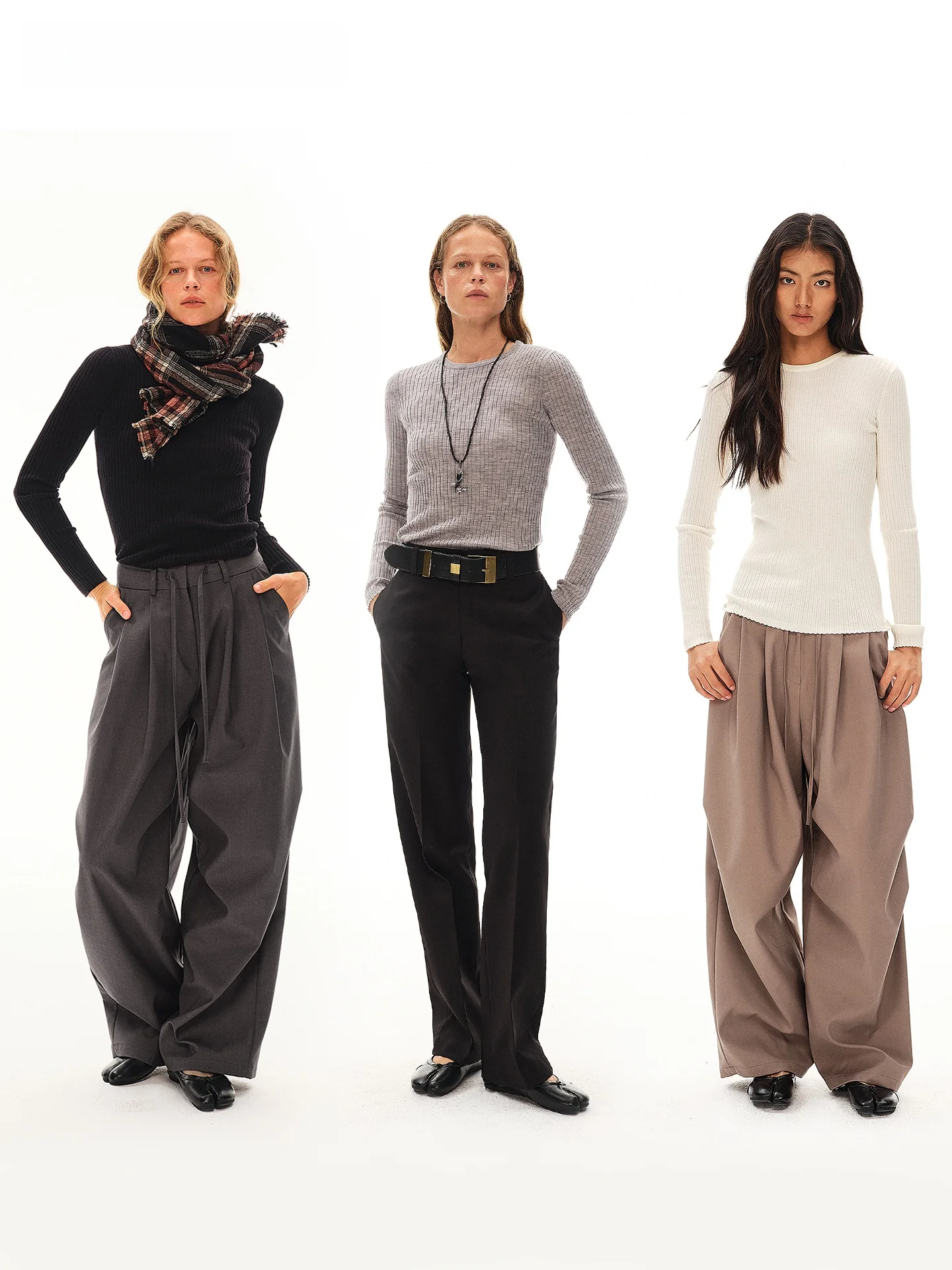 

Женская трикотажная кофта из чистой шерсти с круглым вырезом, в полоску, приталенного кроя, с длинным рукавом, для повседневной носки, машинная стирка.