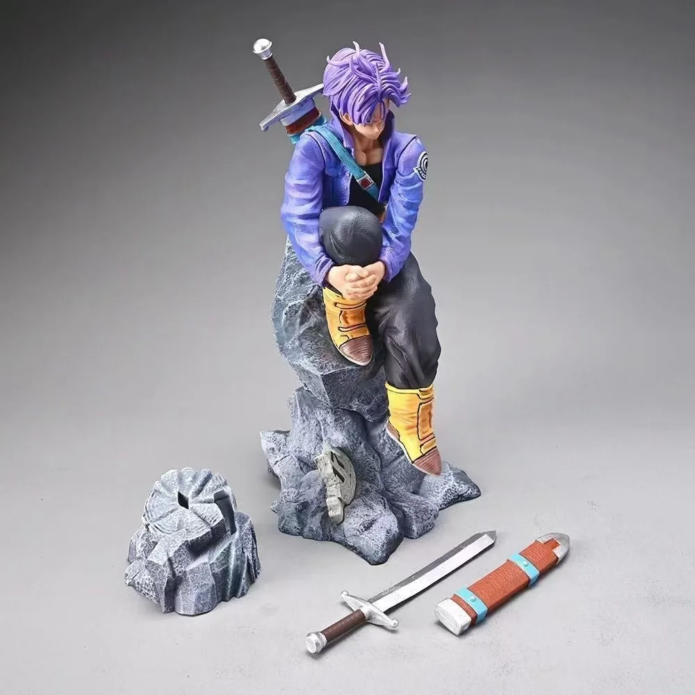 Anime Dragon Ball Z Figure Trunks Figures 26cm Last Ranker Torankusu PVC Toy Model Collection Decoration Christmas Gifts